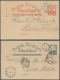 Thematik: Philatelistentage / Philatelic Congresses: 1894, Sammlung Von 29 Souvenir-Ganzsachen Des " - Filatelistische Tentoonstellingen