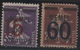 MEM 67 - MEMEL Semeuses N° 40/41 Neufs* VARIETE Impression Surcharge Recto-verso - Neufs