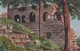 Gemälde Ruine Im Wald - Pastell Auf Karton - 12*7,5cm (42926) - Pastel