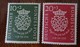 &43& GERMANY YVERT 7/8, MICHEL 121/122 FINE MH*. - Unused Stamps
