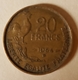 Piece De Monnaie -  20 Franc Coq  G.Guiraud   1954B    1954 B - - Other & Unclassified