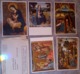 5 Cartoline Aspiranti Servi Maria Fabriano Vergine Pinturicchio Presepio Ambrogio Pastori Egitto Vergine Fabriano - Pittura & Quadri