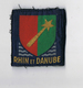 ECUSSON TISSU RHIN ET DANUBE , BON ETAT - 1 Iere ARMEE FRANCAISE 1939 1945 - Ecussons Tissu