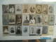 GROSSES LOT - CDV FOTOS - 100 Stück - 60 Klein 40 Großformat - Albums & Collections