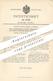 Original Patent - Franz Gustav Zabel , Dessau , 1905 , Knetmaschine , Mischmaschine | Teig , Bäcker , Bäckerei , Brot - Historische Documenten