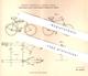 Original Patent - Hermann Arnhold , G. Becker , Berlin , 1898 , Gepäckhalter Für Fahrräder | Gepäckträger | Fahrrad !!! - Historische Dokumente