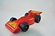 Vintage VINYL TOY CAR : Maker UNKNOWN FORMULA 1 SHELL  Made In Finland - 16.00cm - 19XX's - Rubber - Autres & Non Classés