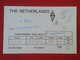 POSTAL POST CARD QSL RADIOAFICIONADOS RADIO AMATEUR THE NETHERLANDS PAISES BAJOS PAYS BAS VERON MAPA MAP HOLANDA HOLLAND - Otros & Sin Clasificación