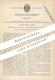 Original Patent - Anton Perl , Wien , Österreich , 1885 , Hobelmaschine Für Spanisches Rohr | Hobel , Holz , Tischler ! - Historische Dokumente