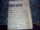 JOURNAL  "CARREFOUR"  4 AOUT 1948 CACHET MAIRIE DE  MEYRIGNAC L'EGLISE - Autres & Non Classés