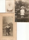 Lot De 6 Photographies +3 Cartes-photos + 3 Cdv De Marc Carcy, Toulouse, Capvern, Tarbes, Landau, Communion, 1908-1918 - Personnes Identifiées