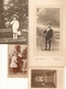 Delcampe - Lot De 6 Photographies +3 Cartes-photos + 3 Cdv De Marc Carcy, Toulouse, Capvern, Tarbes, Landau, Communion, 1908-1918 - Identified Persons