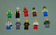 Lego Lot 10 Personnages Avec Chapeau Et Sans Chapeau - Lego Technic