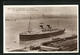 AK Passagierschiff M.V. Britannic, White Star, At Liverpooll - Steamers