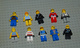 Lot 2) Lot De 10 Personnages Sans Chapeau - Lego Technic