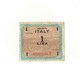 1 Lira Issued In Italy  - Allied Military Currency - Lots & Kiloware - Banknotes
