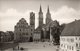 OSCHATZ-RTHAUS MIT KIRCHE ST. AGIDIEN-VIAGGIATA 1956  -REAL PHOTO - Oschatz