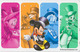 Télécarte Japon / 110-208201 - DISNEY Enterprises - Mickey Minnie Donald / Dai Ichi Life Théâtre - Japan Phonecard Assu - Disney