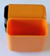 Rare Pot à Crayons Vintage Orange Années 70 Winning Horse Italie Turin - Autres & Non Classés