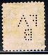 US 1720 // YVERT 232B  (PERFORÉ / PERFIN FAB) // 1922-25 - Perforados