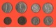 Vaticano Serie 8 Monete Date Diverse Composta Dai Papi  PIO XI° E PIO XII° Centesimi 5 10 20 50  Lire 1 2 5 10 - Vaticano