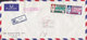 Oman THE EASTERN BANK Ltd. Registered Einschreiben Label MUSCAT 1971 Cover Brief KÖLN 2x Overprinted Stamps - Oman