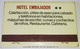 Vieux Matchbook, Old Matchbook, Antigua Cartera De Cerillas - Hotel Embajador, Almería - Cajas De Cerillas (fósforos)