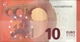 ! UNCIRC.10 Euro F002C5, FA2230095555,  Currency, Banknote, Billet Mario Draghi, EZB, Europäische Zentralbank - 10 Euro