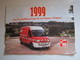 1999 Le Calendrier Des Sapeurs Pompiers De LANGRES (a Pris L'eau) - Groot Formaat: 1991-00