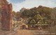 Postcard Dunster Castle And Yarn Market Nr Minehead Artwork By Bamforth My Ref  B13525 - Minehead