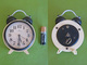 Horloge - Ancien Réveil Matin Mécanique JUNGHANS (A Réparer) - Made GERMANY    (4722) - Réveils