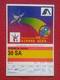 POSTAL POST CARD QSL RADIOAFICIONADOS RADIO AMATEUR SIERRA ALFA DIVISIÓNE SPAGNA SPAIN COMMUNICATIONS MILANO FLAG....... - Otros & Sin Clasificación