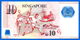 Singapour 10 Dollars 2005 Sport Polymere Polymer Singapore Paypal Bitcoin OK - Singapur