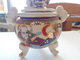 Fine Porcelain Satsuma Three Legs Vessel With One Leg Repaired - Campane