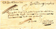 764/29 - Lettre Précurseur 1717 BRUGGE Vers BRUSSEL - Manuscrit De Bruges - Signé Willaert -Marque 3 Stuivers à L' Encre - 1714-1794 (Paises Bajos Austriacos)