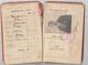 EGYPT Passport 1922 EGYPTE Passeport – Reisepaß – Revenues/Fiscaux - Historische Dokumente