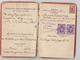 EGYPT Passport 1922 EGYPTE Passeport – Reisepaß – Revenues/Fiscaux - Documents Historiques