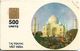 India - Aplab - Visit India, Taj Mahal, Chip APL 01, 500Units, Mint - Indien