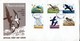 Ascension 1976 Birds FDC Cover Set Of 3 - Ascension