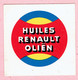 Sticker - HUILES RENAULT OLIËN - Autocollants