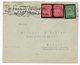 1935 YUGOSLAVIA, CROATIA, ZAGREB TO ERFURT, GERMANY, LETTERHEAD COVER, LAWYER DR FRANJO DEVIDE - Covers & Documents