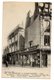 FORMAT CPA     62     CALAIS       RUINES GRANDE GUERRE       RUE CHAROST       MAGASINS RIDEAUX STORES - Calais