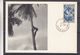France - A.O.F.- Senegal - Carte Postale De 1952 - Oblit Dakar Philatélie - Récolte Noix De Coco - Carte Maximum ? - Storia Postale
