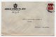 1937 YUGOSLAVIA, SERBIA, ZEMUN TO BELGRADE, MATICA, COMPANY LETTERHEAD COVER, VOLUNTARY FIREMAN TROOP - Covers & Documents