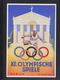 Dt. Reich PK Olympia 1936 Österreichischer Olympiafond - Olympic Games