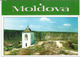 Cave Monastery,Orheiul Vechi (13th Century), Postcard Moldova Sent To Andorra, With Arrival Postmark - Moldavia