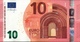 ! 10 Euro F002D1, FA2286972684, Unc., Currency, Banknote, Billet Mario Draghi, EZB, Europäische Zentralbank - 10 Euro