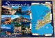 Schöne Ansichtskarte Italien Sorrento Mit Landkarte ...new Nice Map Postcard From Italy, Sorrento Golfo Di Napoli - Landkarten