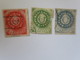 Timbres ARGENTINE - N° 7 - 5 - 10 E T 15 CENTAVOS - Oblitérés