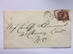 GB Victoria Cover 1864 London Internal Tied With Penny Red - Brieven En Documenten